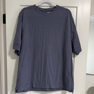 Abercrombie & Fitch Heavyweight Slate Gray Short Sleeve Tee - Men’s XL